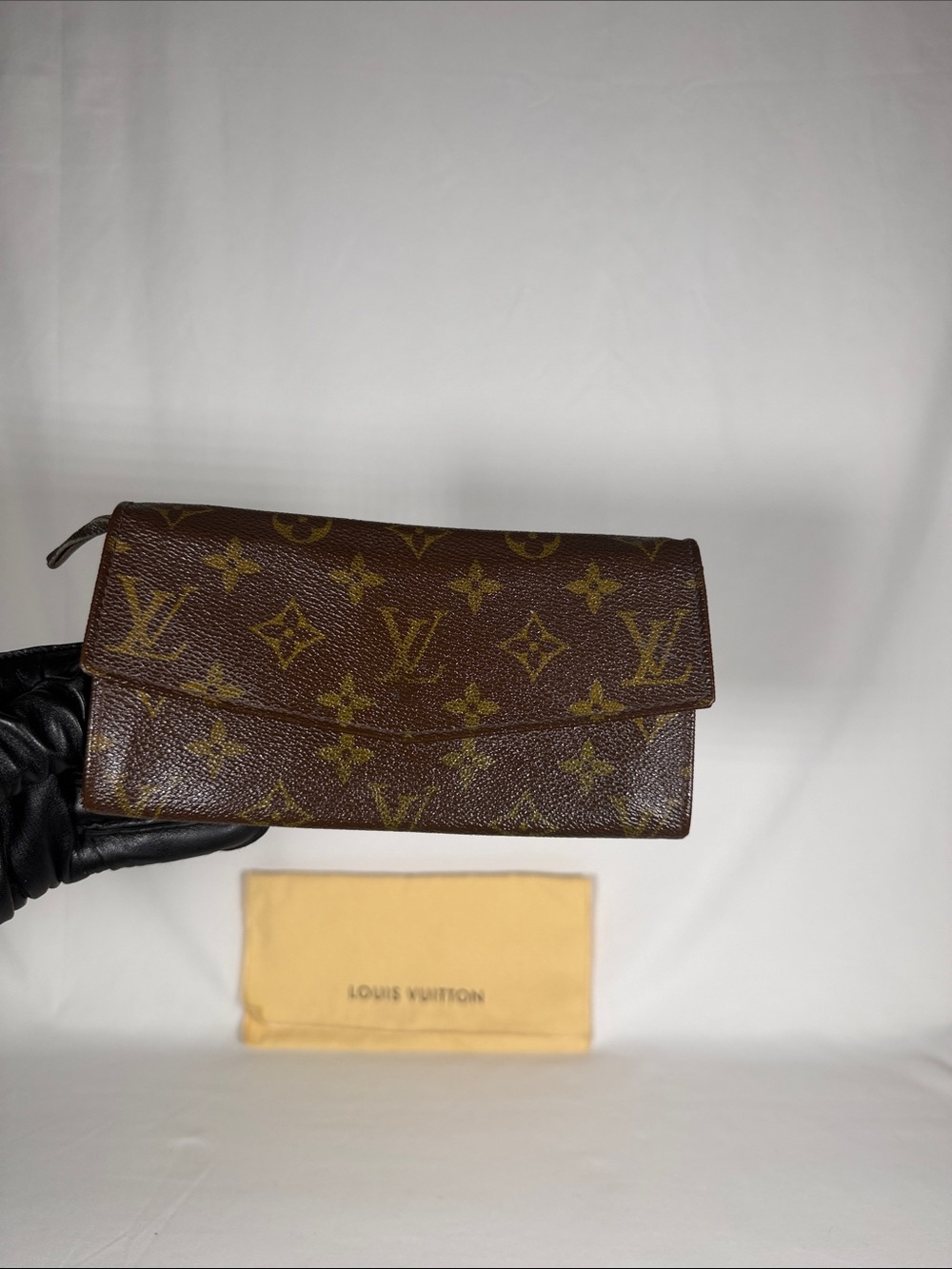 Louis Vuitton Monogram Canvas Flap Continental Wallet